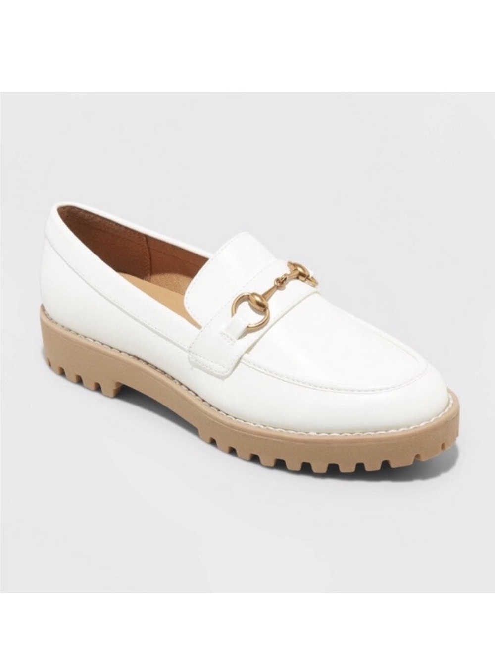 A NEW DAY - Danica Off White
Platform Loafers